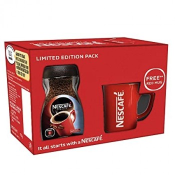 Nescafe Classic Coffee (Free Red Mug) jar 100gm